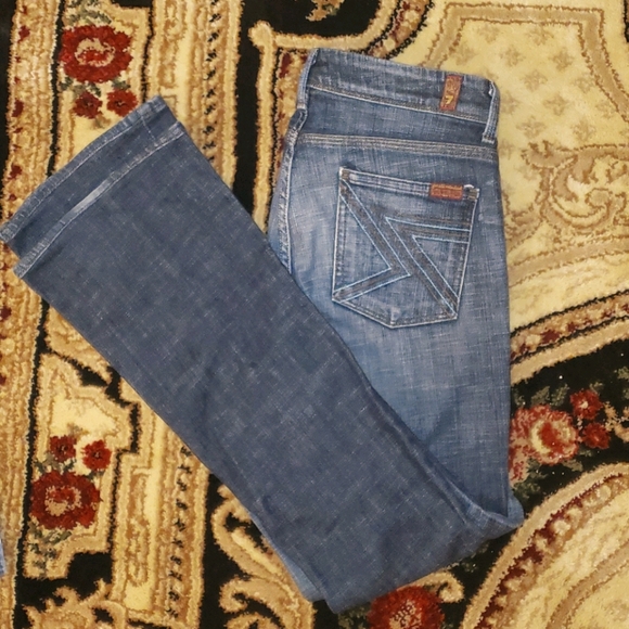 7 for all mankind bootcut jeans - Picture 1 of 7